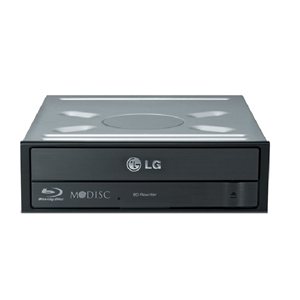 LG BH16NS40.AUAU10B 16x Internal Blu-Ray Writer DVDRW SATA Drive - Black